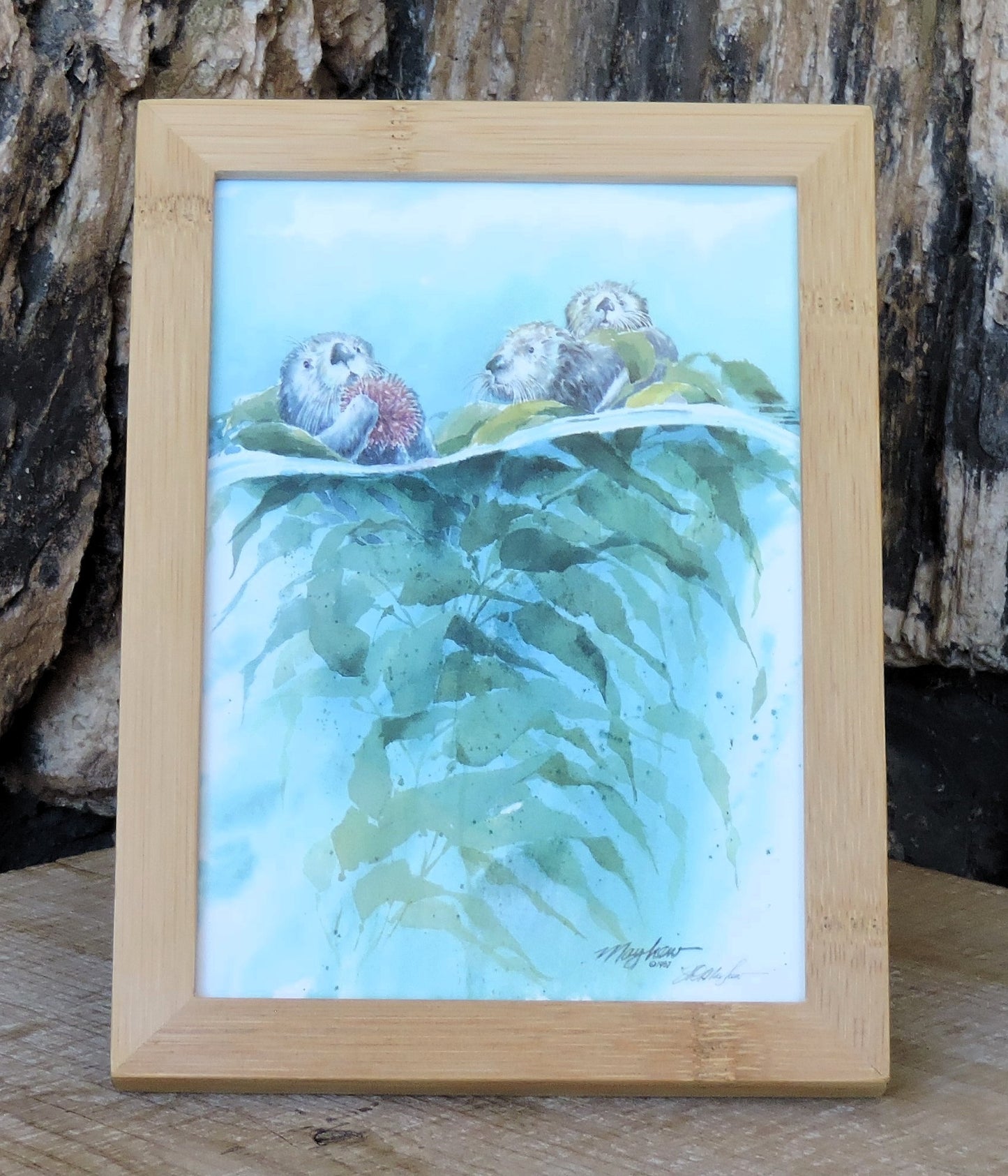 "Children of the Sea" Framed, Giclée Mini Print
