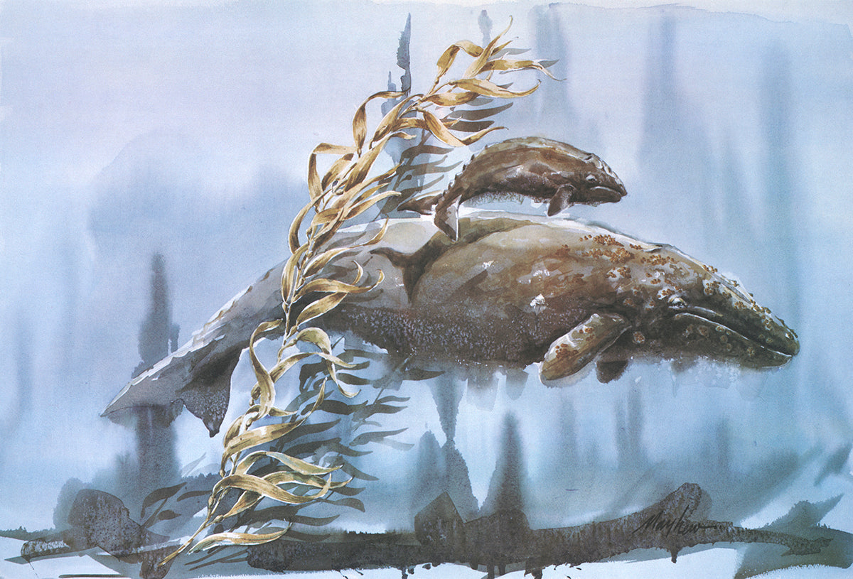 "Northbound" Original, Vintage, Lithographic Print