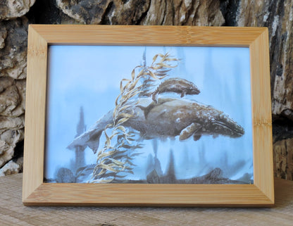 "Northbound" Framed, Giclée Mini Print