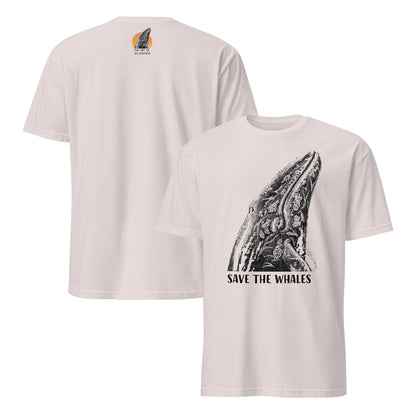 "Save The Whales" Short Sleeved T-Shirt, 7 Colors