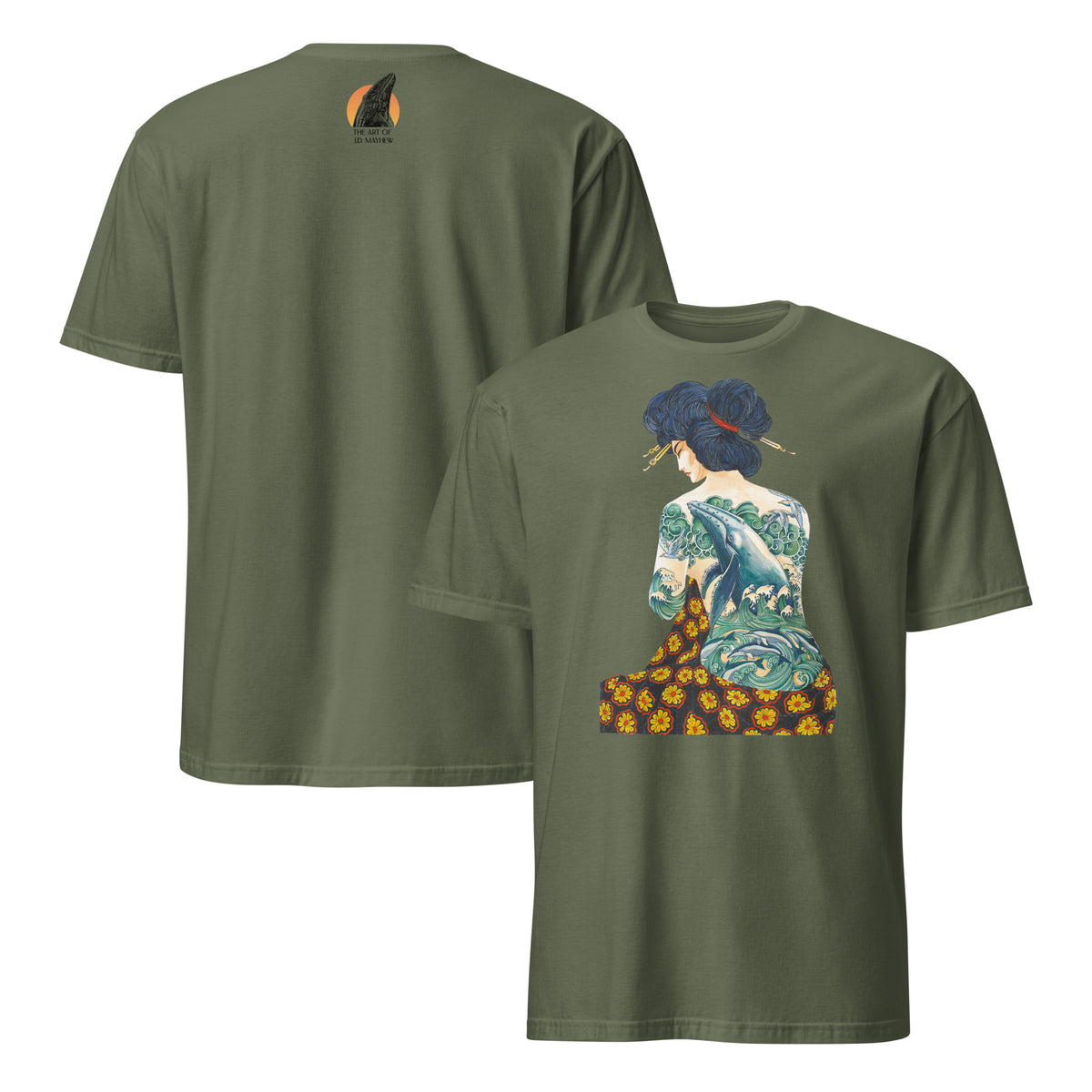 "Tattooed Lady" Short Sleeved T-Shirt, 7 Colors