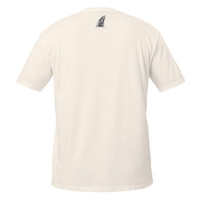 "Save The Whales" Short Sleeved T-Shirt, Natural