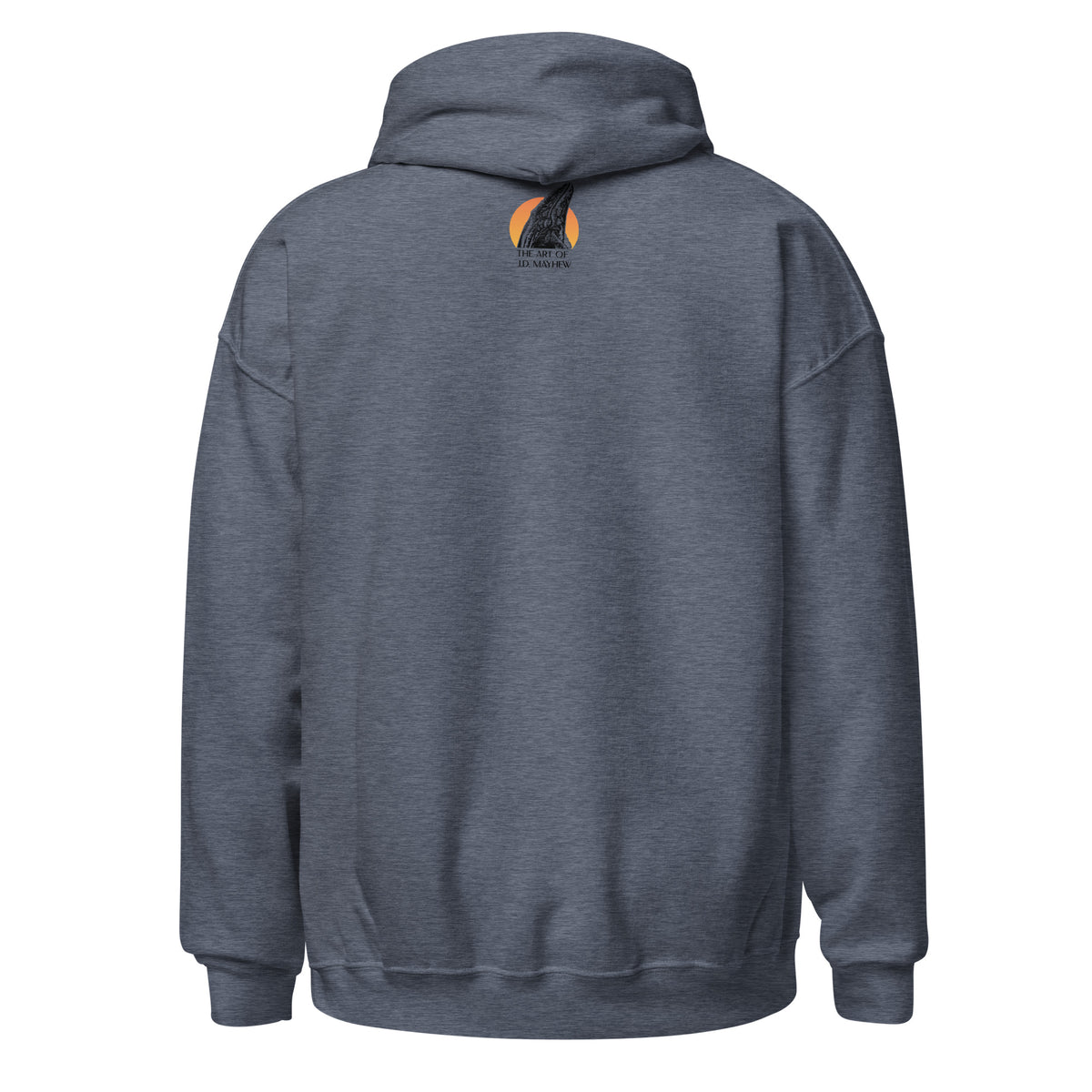 "Tattooed Lady" Heavy Blend Hoodie, Unisex, 8 Colors