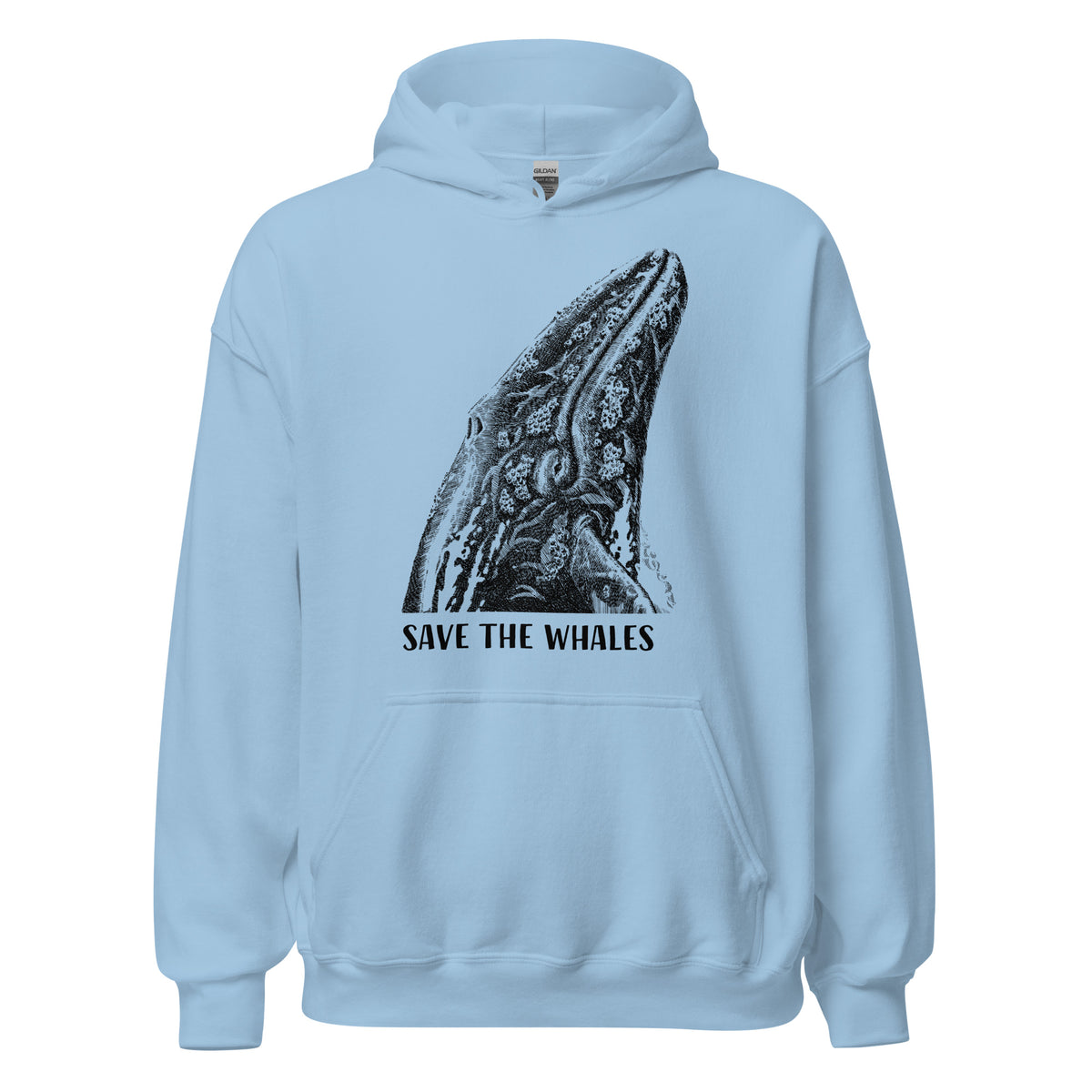 "Save The Whales" Heavy Blend Hoodie, Unisex, 6 colors