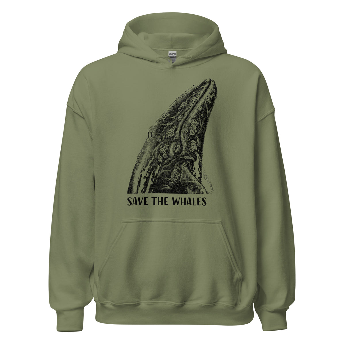 "Save The Whales" Heavy Blend Hoodie, Unisex, 6 colors