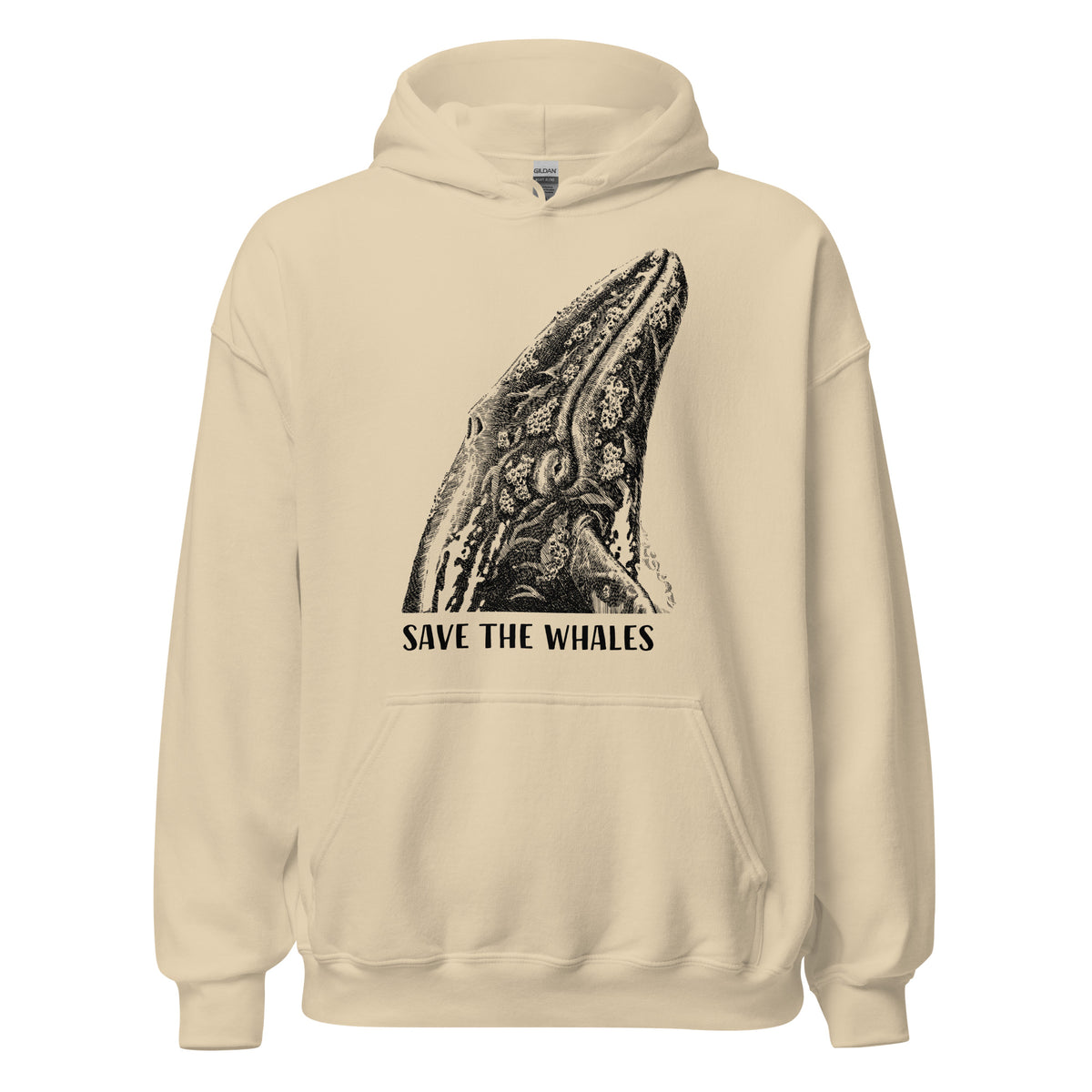 "Save The Whales" Heavy Blend Hoodie, Unisex, 6 colors