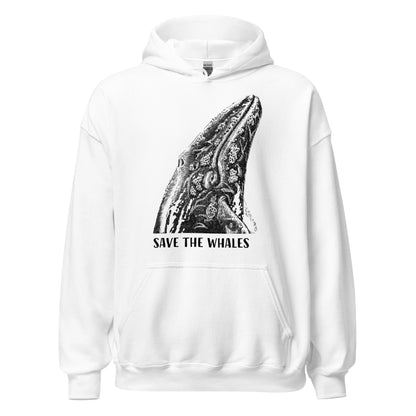 "Save The Whales" Heavy Blend Hoodie, Unisex, 6 colors